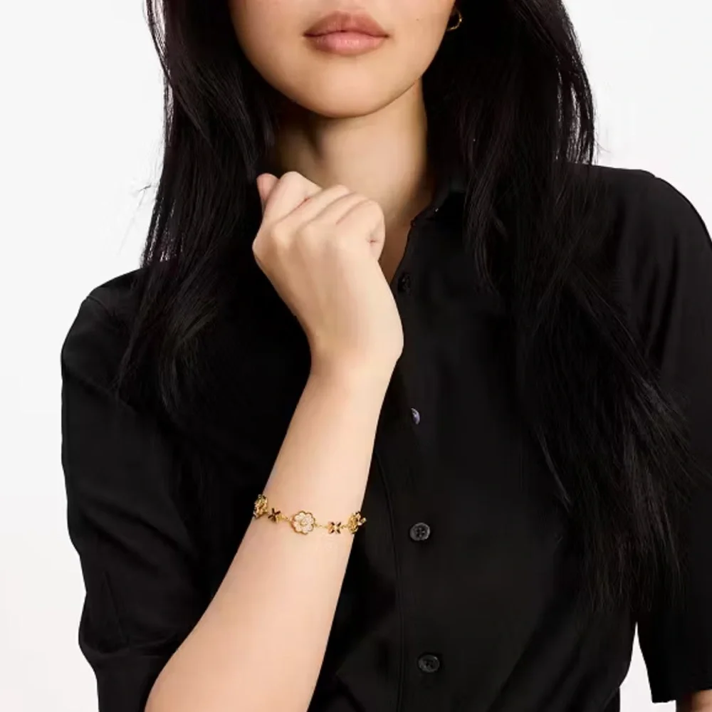 $168 Kate Spade Heritage Bloom Line Bracelet - Picture 4 of 7